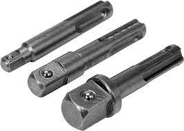 ADAPTADOR PUNTAS SDS PLUS PARA BARRENO 1/4, 3/8, 1/2 YT-04686