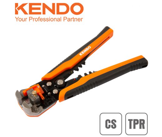 ALICATE PELACABLE AUTOMATICO 8 EN 1, 8" KENDO 11721