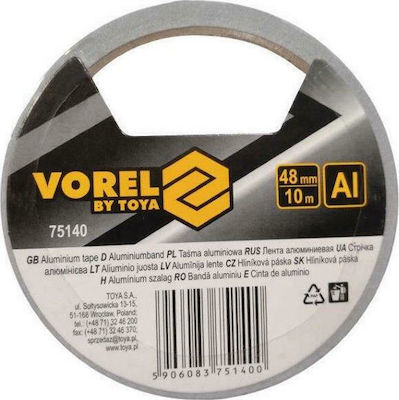 CINTA DE ALUMINIO 2 x 10MTS VOREL 75140