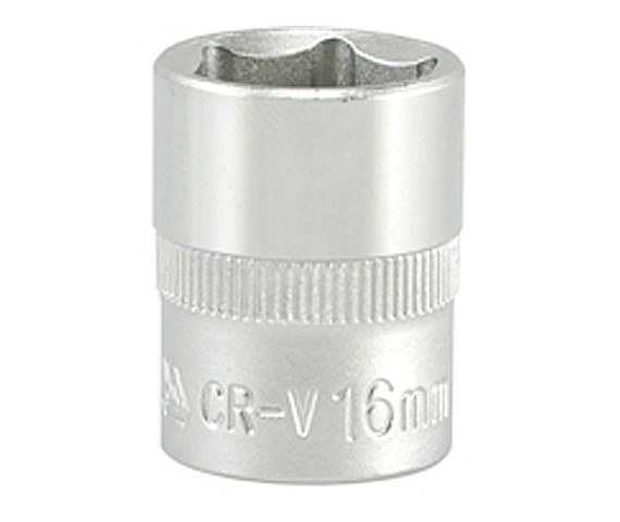 COPA CORTA HEXAGONAL16MM 3/8" 6 PT CRV YT-3811