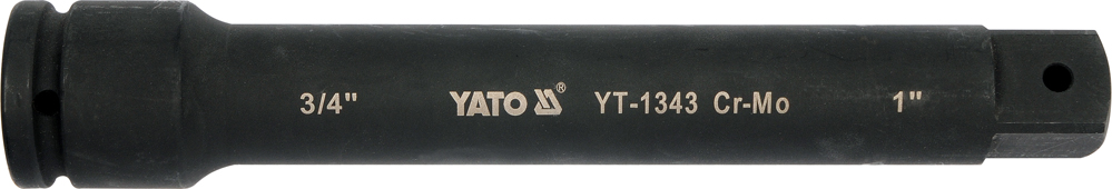 EXTENSION DE IMPACTO CON ADAPTADOR DE 3/4 A 1 YATO YT-1343