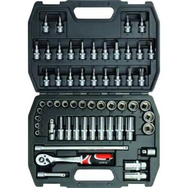 RATCHET Y COPAS 3/8 58PCS YT-3857