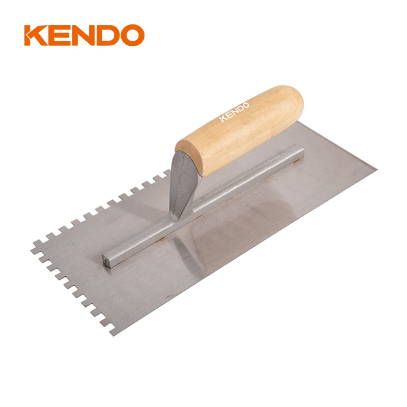 PLANCHA DENTADA DE 11"MANGO MADERA, KENDO 45329