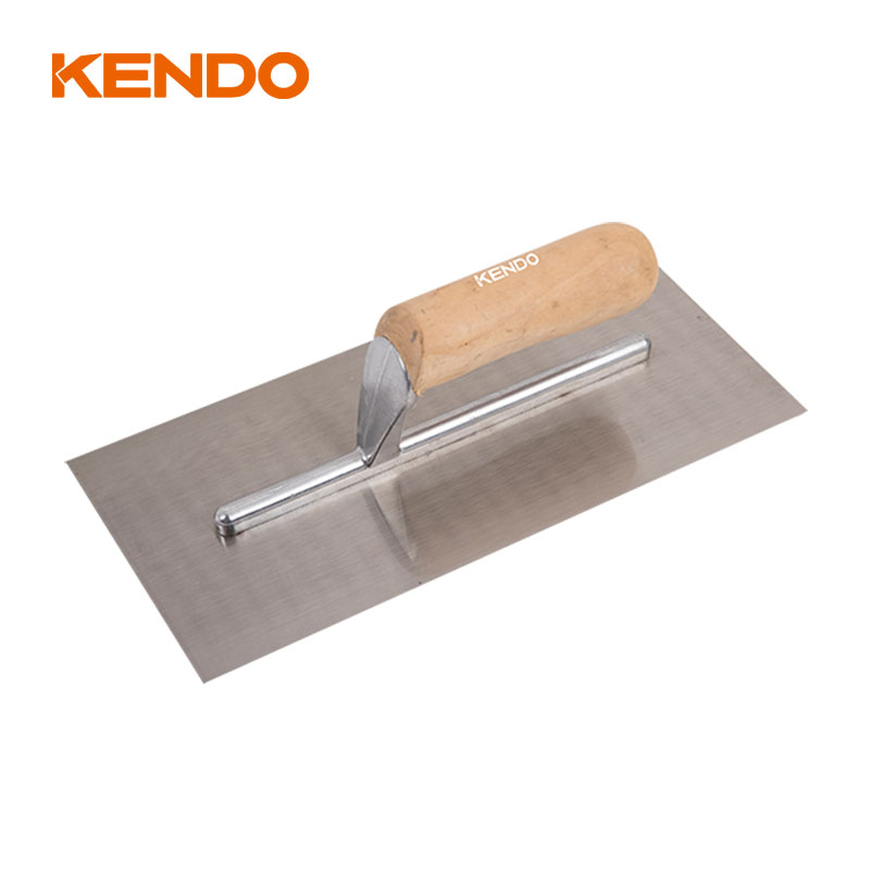 PLANCHA LISA DE 11"MANGO MADERA, KENDO 45328