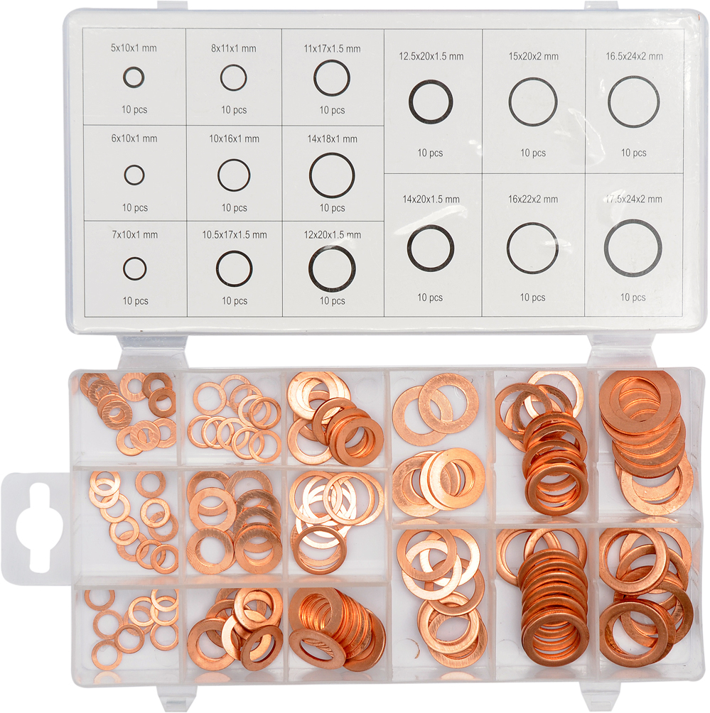 ROLDANA DE BRONCE SET 150 PCS YT-06871