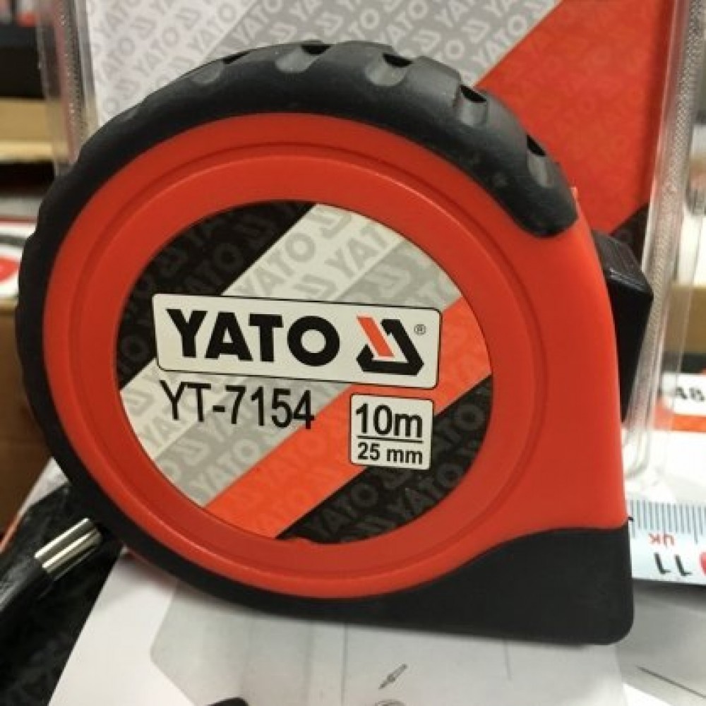 YT-7154 FLEXOMETRO 10M x 25MM NYLON YATO