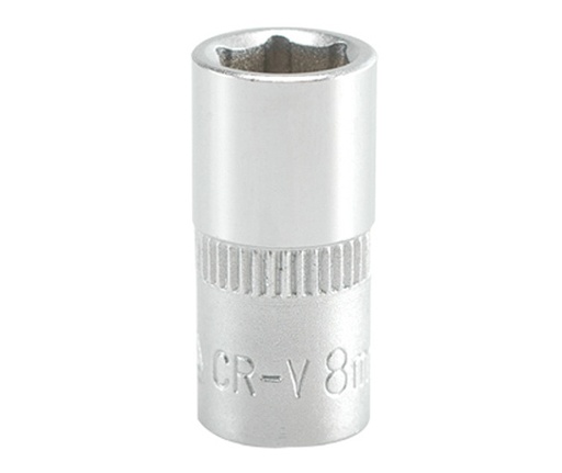 COPA HEXAGONAL CORTA 8MM 1/4" 6PT CRV YATO YT-1407