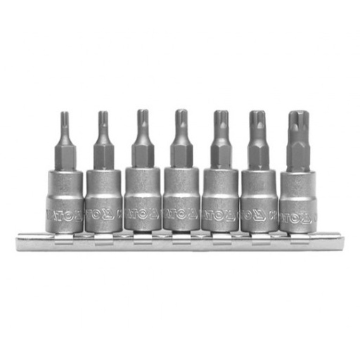 COPAS PUNTAS TORX E HEMBRA RAIZ 1/4 YT-0461