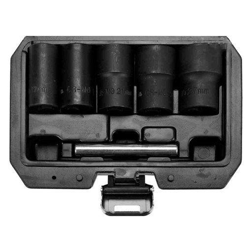 [YT-06032] EXTRACTOR PARA TUERCAS BARRIDAS 6 PCS 17 - 27 MM, 1/2 YT-06032