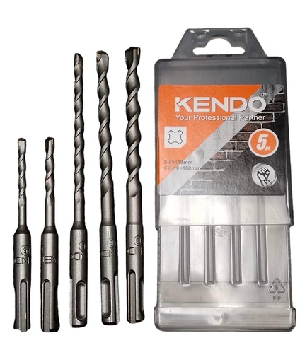 BROCA SDS-PLUS 5 pcs KENDO 11602073